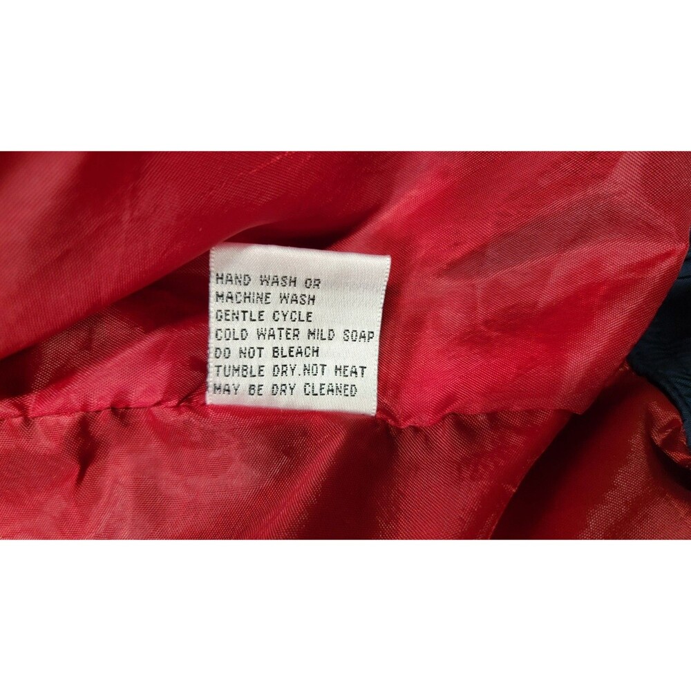 Vintage QUANTUM The Choice of Serious Fisherman Blue Fishing Jacket Sz L Taiwan - Picture 12 of 16